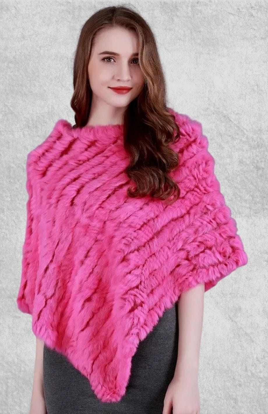 Poncho Polaire D'intérieur Femme | Plaire Studio ROSE / 60X40 CM