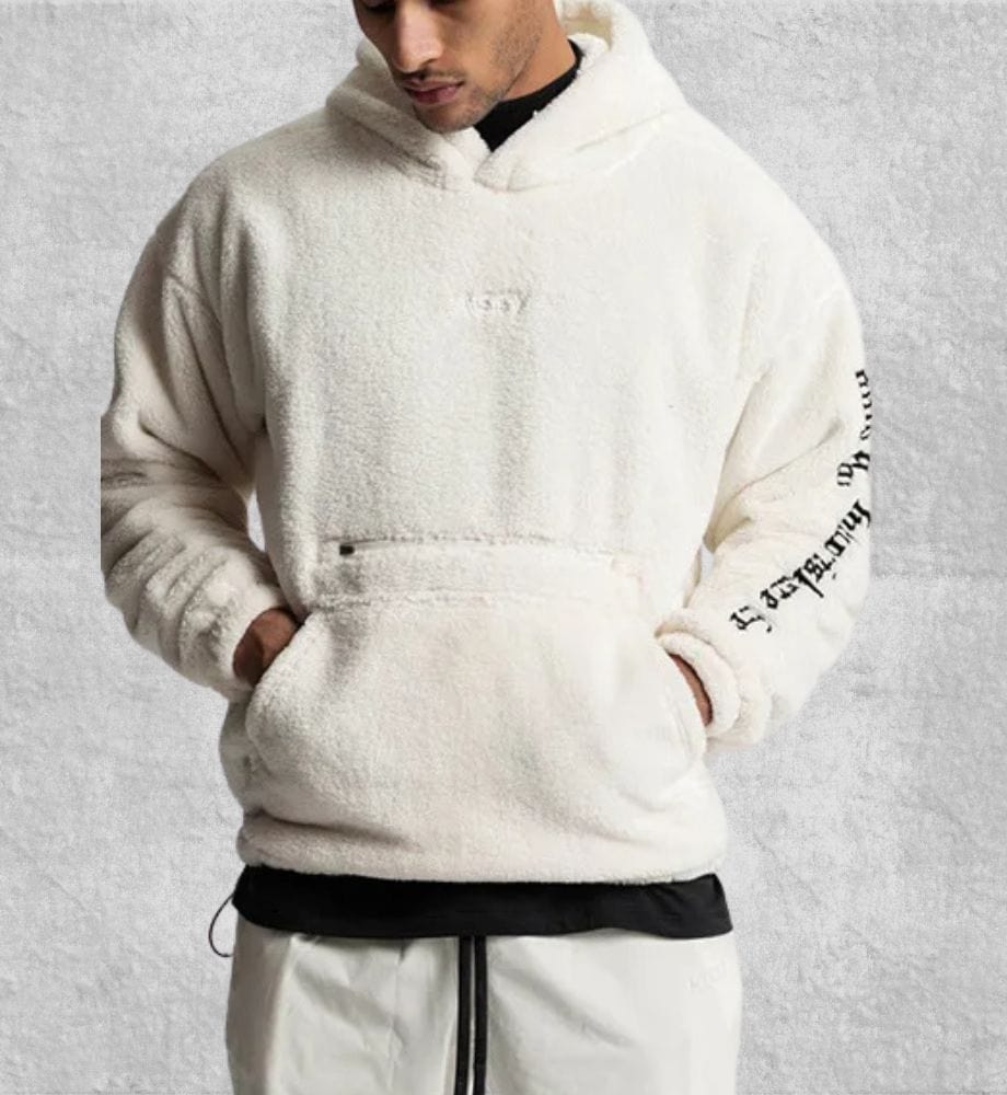 Pull Doublé Polaire Homme | Polaire Studio BLANC / M