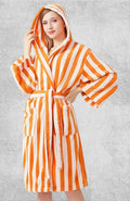 Robe De Chambre Courte Polaire Femme | Polaire Studio ORANGE / TAILLE UNIQUE