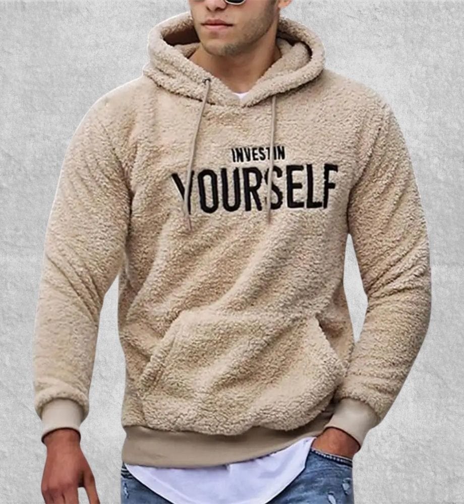 Sweat Doublé Polaire Homme | Polaire Studio BEIGE / M